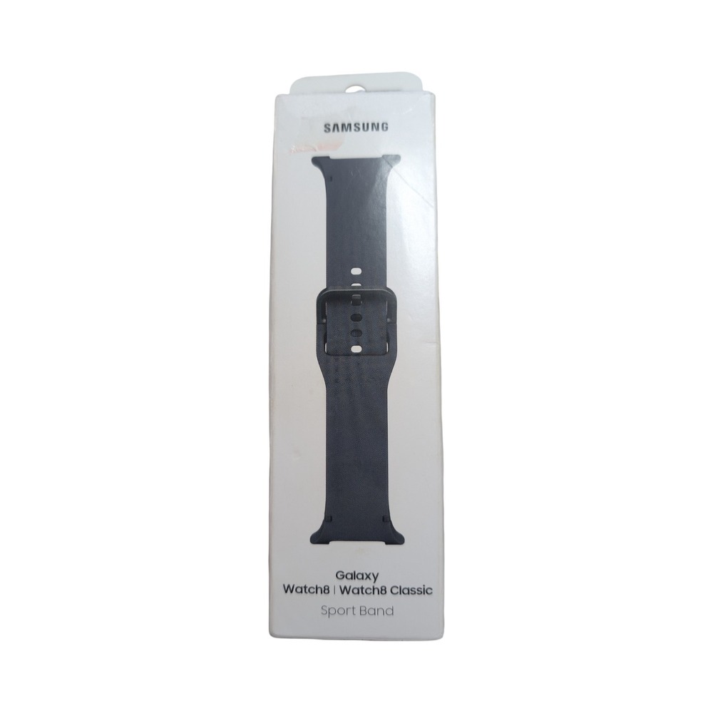 23-O Samsung Sport Band for Galaxy Watch8 & Watch8 Classic M/L - Dark Gray